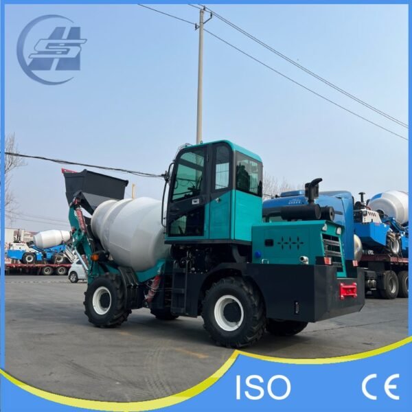 1.5m³ Self Loading Concrete Mixer 1.5m³ Self Loading Concrete Mixer