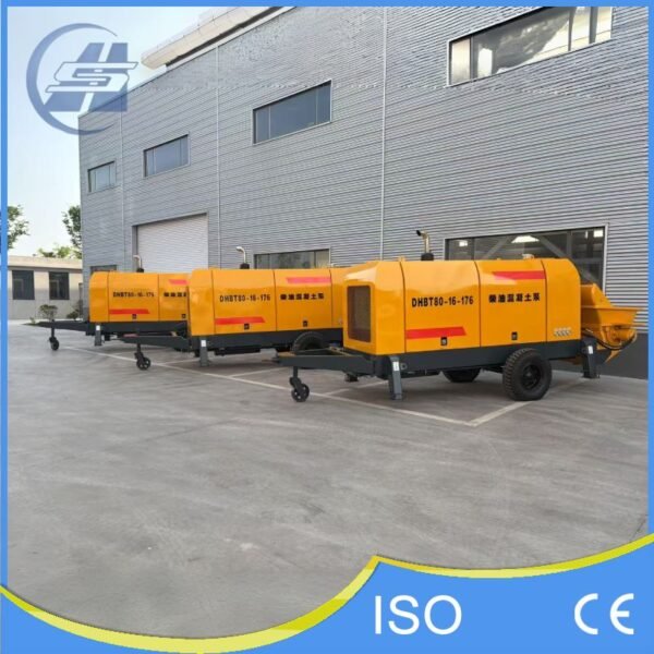 DHBT80 Diesel Concrete Pump DHBT80 Diesel Concrete Pump