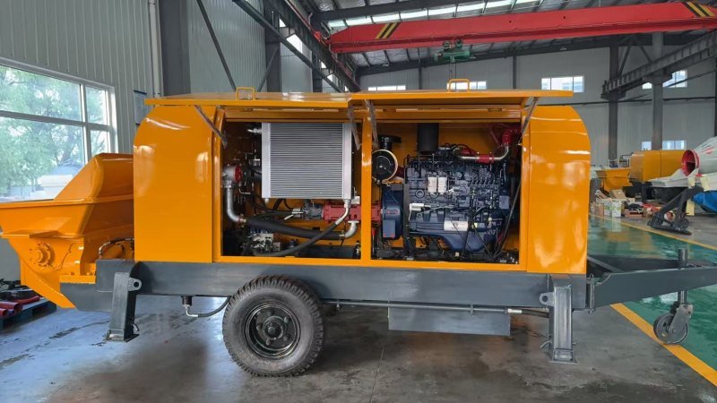 Diesel Concrete Pump Photo