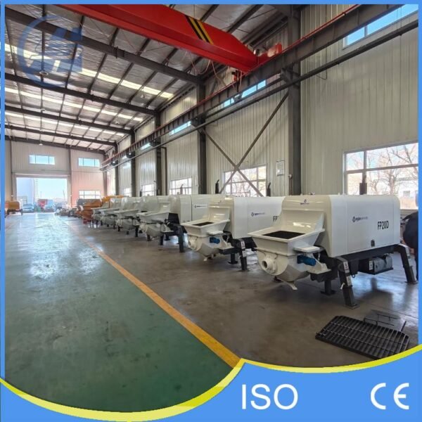 Diesel Fine Stone Concrete Pump