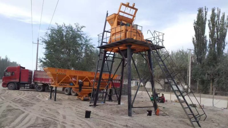 HZS35 Stationary Concrete Batching Plant Photo 3