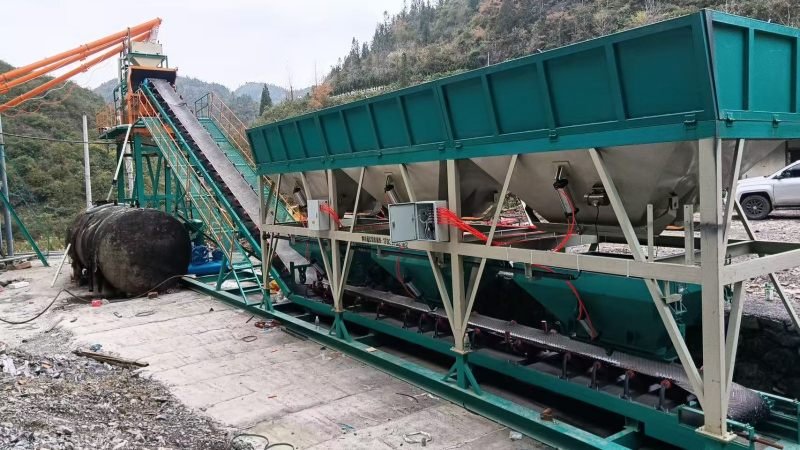 HZS60 Stationary Concrete Batching Plant Photo 2