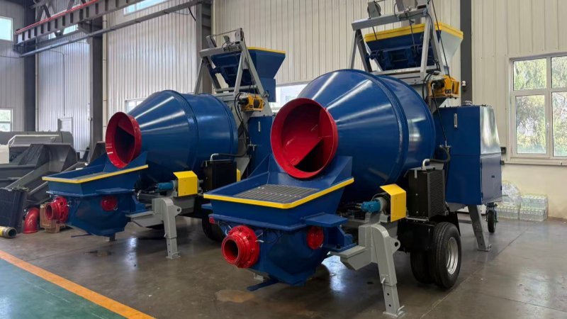 JBT Diesel Concrete Mixer Pump Photo 2