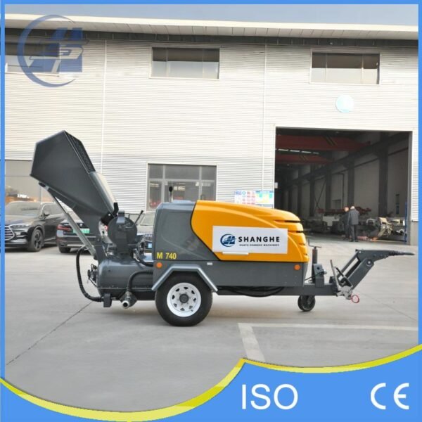 M740 Semi-Dry Mortar Mixer Pump M740 Semi-Dry Mortar Mixer Pump