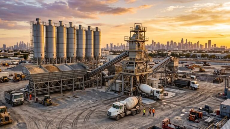 Modern Concrete Batching Plant