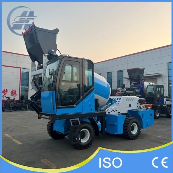 Self Loading Concrete Mixer