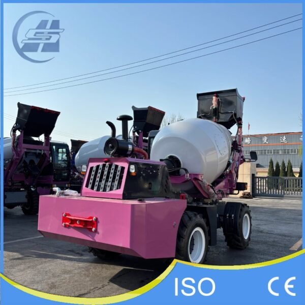Self Loading Concrete Mixer