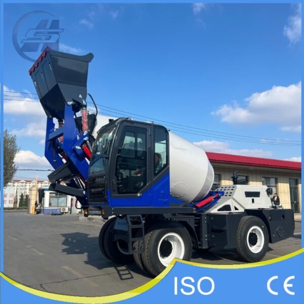 Self Loading Concrete Mixer