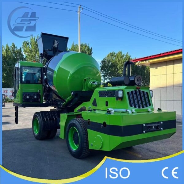 ShangHe 3.5m³ Self Loading Concrete Mixer ShangHe 3.5m³ Self Loading Concrete Mixer