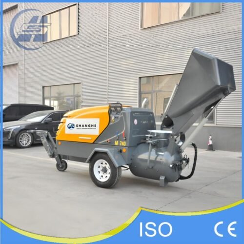 ShangHe Semi-Dry Mortar Mixer Pump ShangHe Semi-Dry Mortar Mixer Pump
