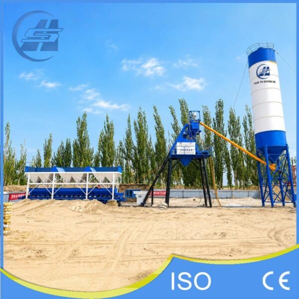 ShangHe Stationary Concrete Batching Plant ShangHe Stationary Concrete Batching Plant