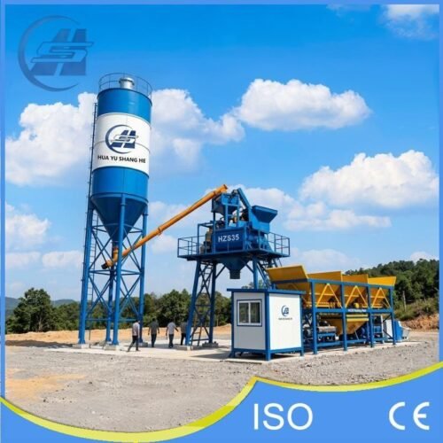Stationary Concrete Batching Plant Stationary Concrete Batching Plant