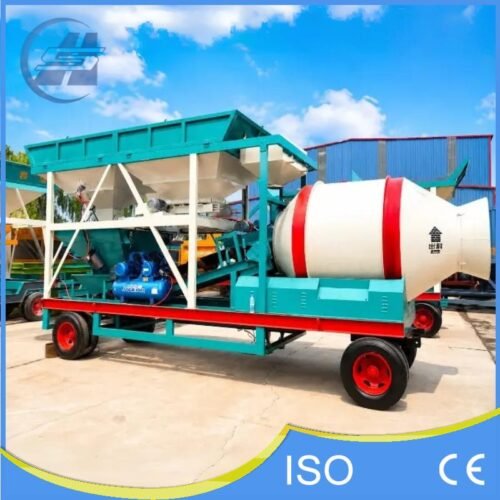 YHZM25 Mobile Concrete Batching Plant YHZM25 Mobile Concrete Batching Plant