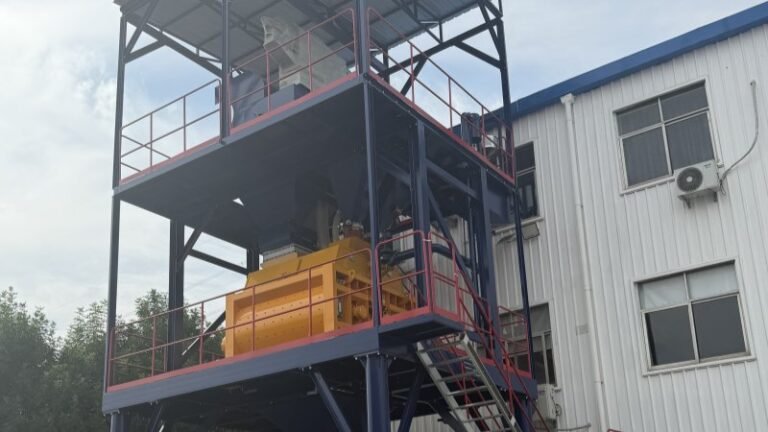 Model 120 Stationary Concrete Batching Plant Structure