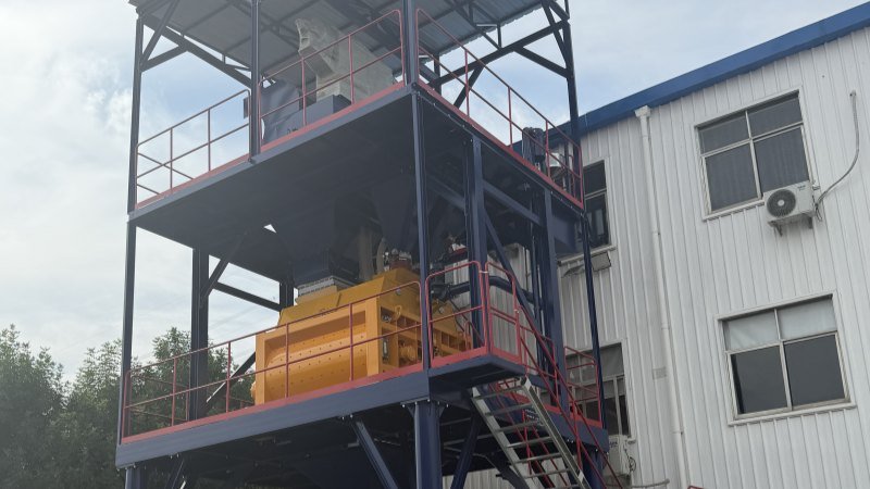 Model 120 Stationary Concrete Batching Plant Structure