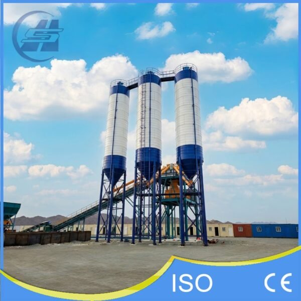 ShangHe HZS120 Stationary Concrete Batching Plant ShangHe HZS120 Stationary Concrete Batching Plant