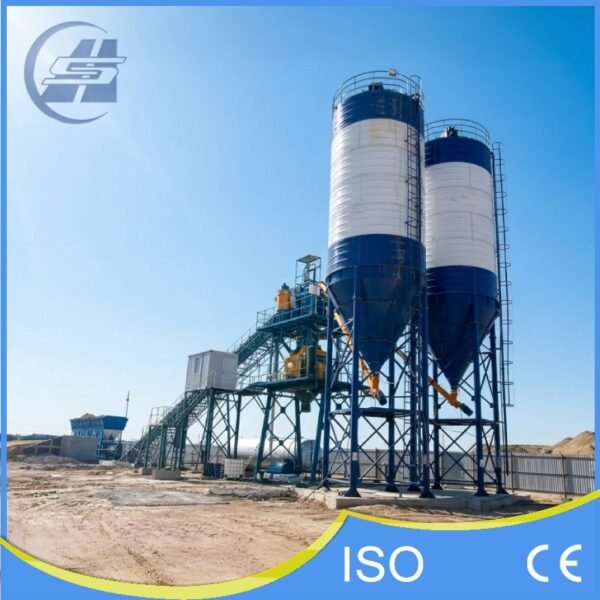 ShangHe Stationary Concrete Batching Plant ShangHe Stationary Concrete Batching Plant
