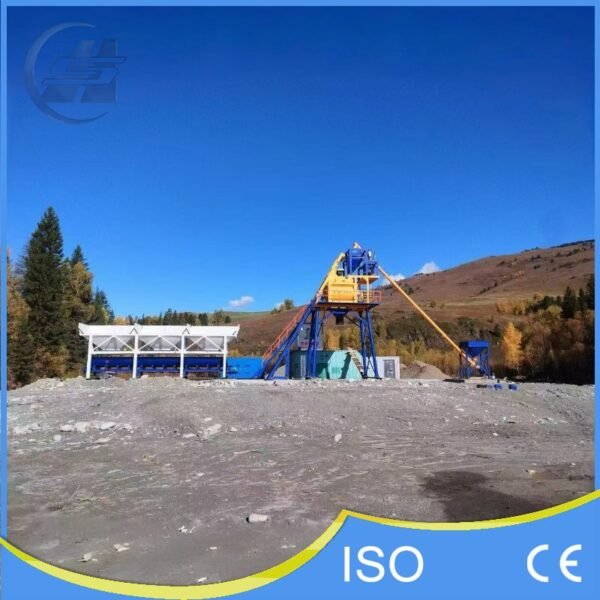 ShangHe Stationary Concrete Batching Plant ShangHe Stationary Concrete Batching Plant