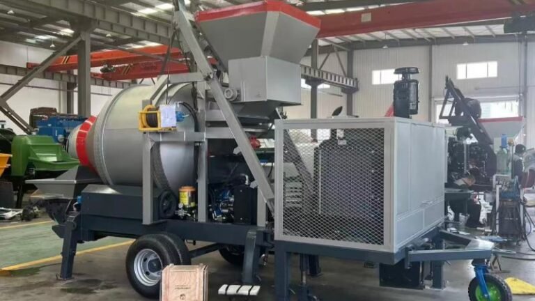 Towable Concrete Mixer Pump Ready For Shipment