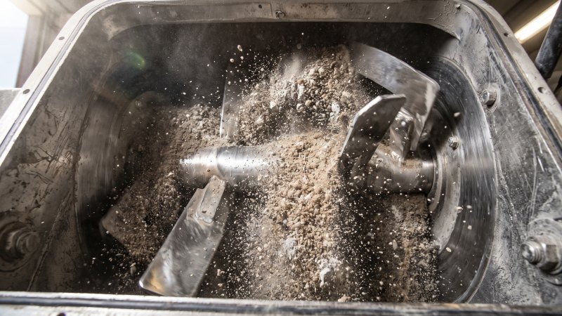 Dry Mortar Powder Mixing Concept