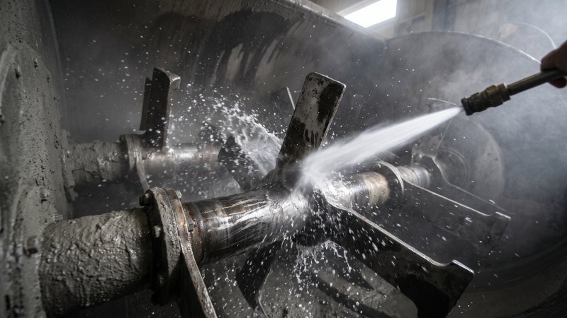 High Pressure Cleaning Concrete Mixer Blades